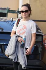 OLIVIA WILDE Leaves Intense Workout in Studio City 11/18/2022