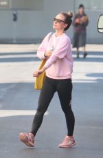 OLIVIA WILDE Leaves Tracy Anderson Gym in Studio City 11/03/2022