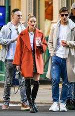 OLIVVIA PALERMO and Johannes Huebl Out for Coffee in New York 11/01/2022