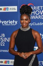 OTI MABUSE at Variety Club Showbusiness Awards 2022 in London 11/21/2022