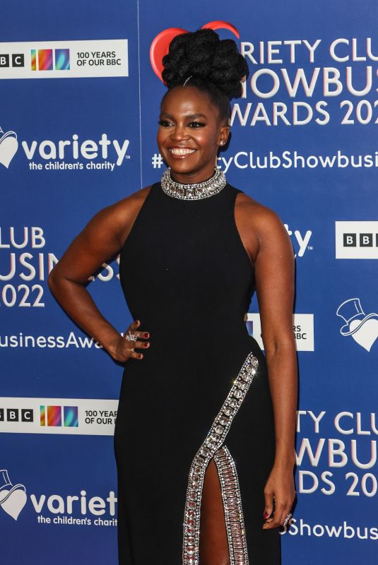 OTI MABUSE at Variety Club Showbusiness Awards 2022 in London 11/21/2022