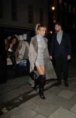 PETRA ECCLESTONE Night Out at Miro in London 11/25/2022