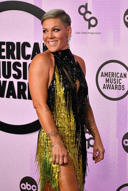 PINK at 2022 American Music Awards in Los Angeles 11/20/2022