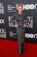 PINK at 37th Annual Rock & Roll Hall of Fame Induction Ceremony in Los Angeles 11/05/2022