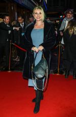 Pregnant AMY HART at Elf the Musical Opening Night at Dominion Theatre in London 11/24/2022