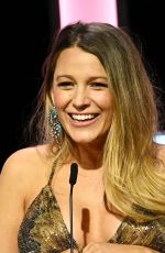 Pregnant BLAKE LIVELY at American Cinematheque Awards in Neverly Hills 11/17/2022