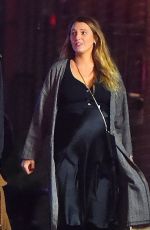 Pregnant BLAKE LIVELY Night Out in New York 11/12/2022