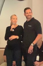 Pregnant HEATHER RAE YOUNG at Homeschooled Live Training Day in Newport Beach 11/05/2022
