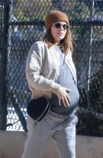 Pregnant KATE MARA Out in Los Angeles 11/03/2022