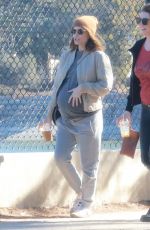 Pregnant KATE MARA Out in Los Angeles 11/03/2022