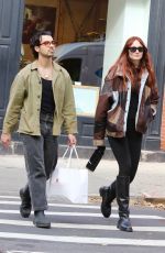 Pregnant SOPHIE TURNER and Joe Jonas Out Shopping in New York 10/31/2022