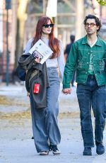 Pregnant SOPHIE TURNER and Joe Jonas Out with a Realtor in New York 11/02/2022