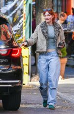 Pregnant SOPHIE TURNER Out in New York 11/04/2022