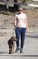 PROTIA ROSSI Out with Her Dog in Santa Barbara 11/19/2022