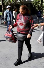 QUEEN LATIFAH Arrives at Clippers Game at Crypto.com Arena in Los Angeles 10/30/2022