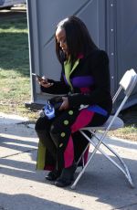 QUINTA BRUNSON at 2022 Dunkin Donuts Thanksgiving Day Parade at Ben Franklin Parkway in Philadlphia 11/24/2022