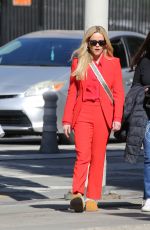 REESE WITHERSPOON and JENNIFER ANISTON on the Set of The Morning Show in Los Angeles 11/16/2022