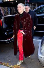 RENEE RAPP Arrives at Sherri Shepherd Show in New York 11/09/2022