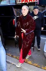 RENEE RAPP Arrives at Sherri Shepherd Show in New York 11/09/2022