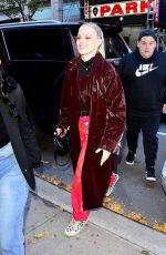 RENEE RAPP Arrives at Sherri Shepherd Show in New York 11/09/2022