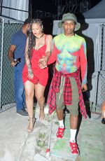 RIHANNA and A$AP Rocky at Imagine Reggae Festival in Barbados 11/25/2022