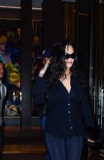 RIHANNA Out for Dinner in New York 11/05/2022