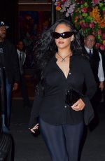 RIHANNA Out for Dinner in New York 11/05/2022