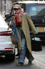 RITA ORA Arrives at Inanch Salon in London 11/24/2022