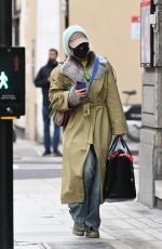 RITA ORA Arrives at Inanch Salon in London 11/24/2022