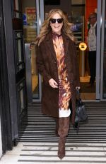RITA ORA Leaves Claudian Winkleman Show in London 11/26/2022