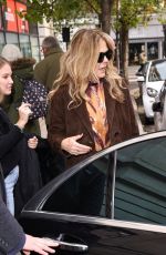 RITA ORA Leaves Claudian Winkleman Show in London 11/26/2022