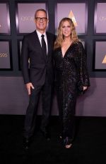RITA WILSON and Tom Hanks at AMPAS 13th Governors Awards in Los Angeles 11/19/2022