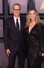 RITA WILSON and Tom Hanks at AMPAS 13th Governors Awards in Los Angeles 11/19/2022