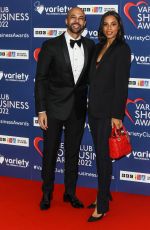 ROCHELLE HUMES at Variety Club Showbusiness Awards 2022 in London 11/21/2022