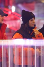 ROCHELLE HUMES at Winter Wonderland Opening Night in London 11/17/2022