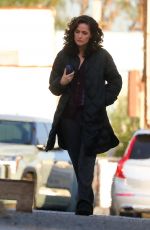 ROSE BYRNE on the Set of Physical in San Pedro 11/21/2022