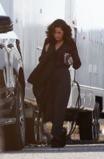 ROSE BYRNE on the Set of Physical in San Pedro 11/21/2022