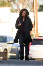 ROSE BYRNE on the Set of Physical in San Pedro 11/21/2022