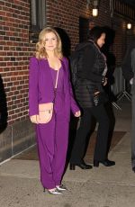 ROSE MCIVER Arrives at Stephen Colbert Show in New York 11/09/2022