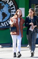 RUMER and SCOUT WILLIS Out for Smoothie in Los Feliz 11/03/2022