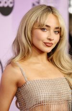 SABRINA CARPENTER at 2022 American Music Awards in Los Angeles 11/20/2022