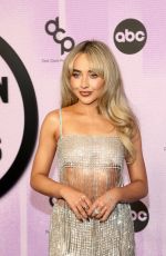 SABRINA CARPENTER at 2022 American Music Awards in Los Angeles 11/20/2022