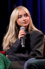 SABRINA CARPENTER at Spotlight: Sabrina Carpenter at Grammy Museum in Los Angeles 11/02/2022