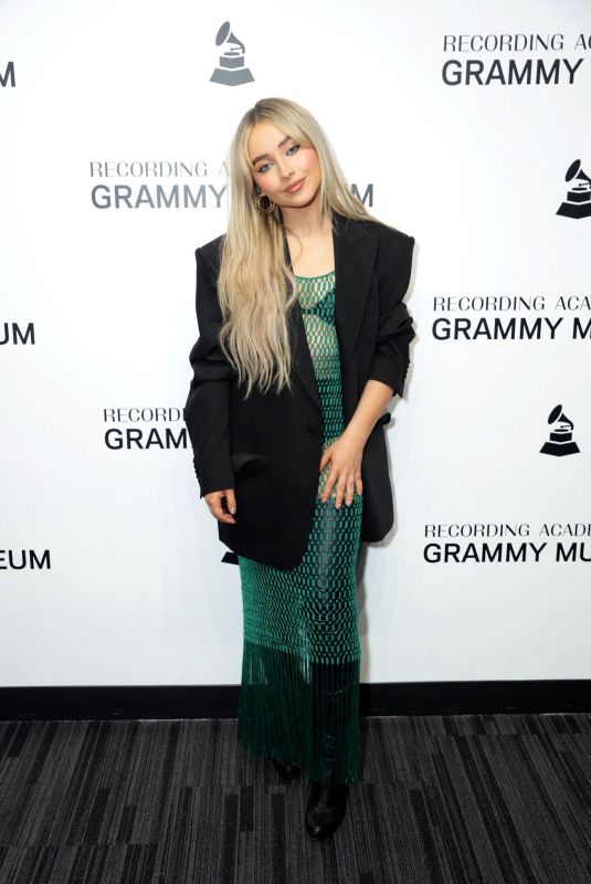 SABRINA CARPENTER at Spotlight: Sabrina Carpenter at Grammy Museum in Los Angeles 11/02/2022