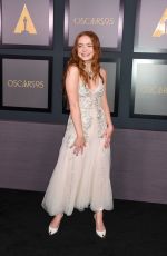 SADIE SINK at AMPAS 13th Governors Awards in Los Angeles 11/19/2022