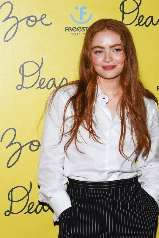 SADIE SINK at Dear Zoe Premiere in Pittsburgh 11/02/2022