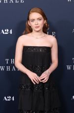 SADIE SINK at The Whale Screening in New York 11/29/2022