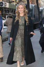 SAILOR BRINKLEY COOK Leaves Today Show in New York 11/22/2022