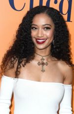 SAMANTHA LOGAN at Solaire Culture Exhibit in Celebration of Veuve Cliquot