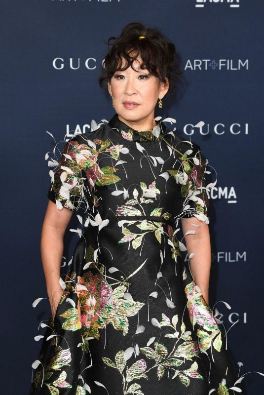 SANDRA OH at 11th Annual LACMA Art + Film Gala in Los Angeles 11/05/2022